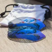 Walleva Ice Blue Mr.Shield Polarized Lenses For Smith Optics Parallel Sunglasses