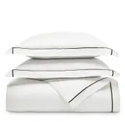 Boll & Branch Signature Embroidered Duvet Set, King/California King