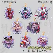 HazbinHotel Lucifer•Morningstar Acrylic Stand Decor Anime Key Ring Pendant Gift