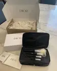 DIOR Brush Set Makeup Brush Set Travel Vanity Case Cosmetics Bag Gift Set
