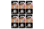 6x 2pc Duracell Specialty 2016 Lithium Coin Battery Pack Single Use