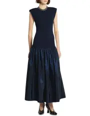 [Sass & Bide] Super Moon Knit Dress in Navy