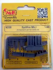 CMK4338 1:48 CMK Spitfire Mk.I Armament Set (AFX kit)