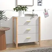 Dining Storage Sideboard White 62x38x70 cm Engineered Wood