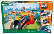 Brio World Smart Tech Sound Action Tunnel Travel Set 37pc 33972