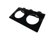 Large Magnetic Feeding Ledge Double Cup Feeding Dish Crested Gecko Reptile Fr...