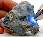 612CT. Rough Blue Sapphire Top Colors Natural UnHreated 100%
