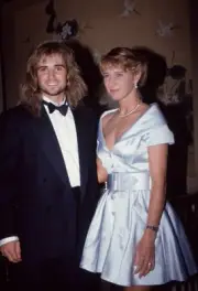 Singles champions Steffi Graf of Germany Andre Agassi USA pose tog- Old Photo