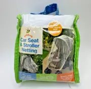 Gold Bug Baby Stroller - Car Seat Netting White Protects Keeps Baby Safe NEW