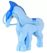 LEGO NEW MINIFIG Avatar Direhorse with Blue Crest, Mane, and Tail 75573