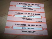3 Neil Sedaka Laughter In The Rain / Endlessly Jukebox Title Strips