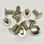 12 Grand/Baby Grand Piano Action Glide Bolts, 3/4", Nickel plated