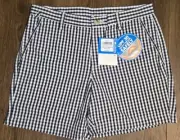NEW Columbia PFG Super Bonehead II Plaid Shorts Men's Size 30 - 6" Inseam UPF 30