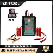 Universal Fuel Injector Tester Cleaner & Adapter DIY Cleaning Tools Kit Red Set