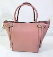 Michael Kors Medium Amelia Top Zip Tote, Rose Pink