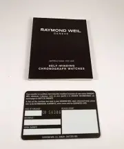 Raymond Weil Operational Manual for Chronograph Automatic Watches...