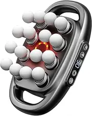 Needsary Massager, 2025 New 16-Drive 8-Head Massage Gun Deep Tissue Set with 30 Adjustable Levels & 3 Modes, Full Body Electric Muscle Massager for Legs, Back, Arms, Waist, Buttocks (16-head-grey)
