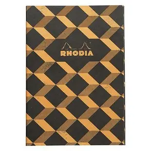 法國RHODIA Heritage 線裝 橫線筆記本/ A5/ Escher Black/ Lined