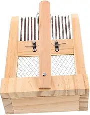 Portable Berry Picker for Home Garden Easy Blueberry Raspberries Fruit Picker Wooden Berry Small Plastic Basket Containers Fruit Bag Picking Basket