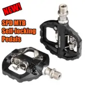 Promend MTB Mountain Bike Self-locking Cleats Clipless Pedal SPD DU 3 Bearings