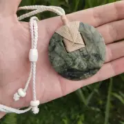 Maori Toki Koru Pendant Jade Nephrite Green Stone Necklace New Zealand Pounamu