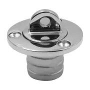 Boat Drain Plug Screws 316 Steel Marine Deck Handle Outlet Thumb Twist Transom