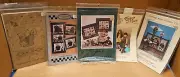 5 Quilt / Doll Patterns Kits Garden, Country Bumpkins, Angel Dolls (B)