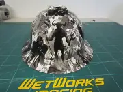 Hard Hat FULL BRIM custom hydro dipped , OSHA approved REVELATIONS !! NEW !