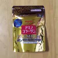 在飛比找蝦皮購物優惠-現貨優惠！明治Amino Premium 膠原蛋白粉（金色進