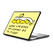 MacBook Air 15-inch (M2 - M4) Impact Case when life gives you lemons - go to sleep