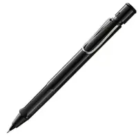 在飛比找樂天市場購物網優惠-LAMY狩獵者系列亮黑桿白夾0.5mm自動鉛筆*119saf
