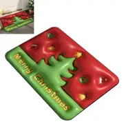 Christmas Non-slip Doormat Funny Floor Mat for Bedroom Bathroom Home Indoor Outdoor-Christmas tree