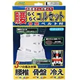 在飛比找DOKODEMO日本網路購物商城優惠-[DOKODEMO] 腰部易束腹骨盆帶網眼型L型