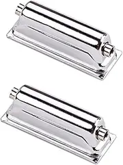 Mikinona Snare Drum Lug Set 2pcs Metal Double-end Lug Hooks Drum Connector Accessory