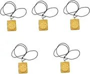 [BESTYASH] Hand-painted Card Bulk Charms Buddha Style Pendant Charms for Jewelry Making Charm Necklace Chinese Decor Sneaker Charms Chinese Religion Necklaces Buddha Decor for Alloy