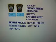 Revere Mass Police Old School Van Decals 1:24 scale