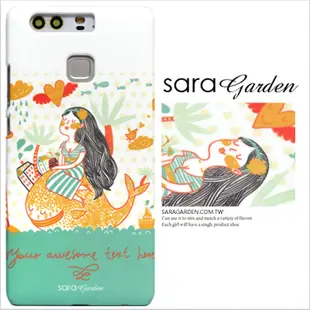 【Sara Garden】客製化 手機殼 ASUS 華碩 Zenfone3 Deluxe 5.7吋 ZS570KL 鯨魚與美人 手工 保護殼 硬殼