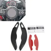 Black Steering Wheel Paddle Shifter Extension For BMW Mini F54 F55 F56 F57 F60 (for: Mini)