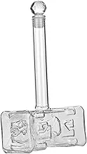 UTHCLO Hammer Shaped Whiskey Decanter Creative Liquor Bottle for Wine Tasting Elegant Glass Design for Home Bar Unique Present for Whisky Lovers and Enthusiasts