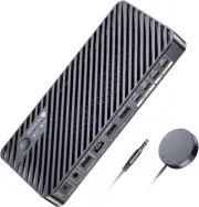 AV Access Docking Station KVM Switch 2 Monitors 2 Laptops 4K KD-E20