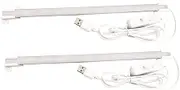 OSALADI Led Reading Light Bar 2 Pack Eye-Care Desk Lamp Warm White Craft Light for Reading Study Music Stands Pianos