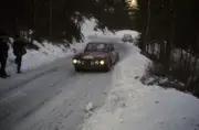 Walter Loffler Carsten Johansson Lancia Fulvia 1968 Rally Car Old Photo 10