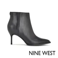 在飛比找momo購物網優惠-【NINE WEST】JACKS9x9 細高跟踝靴-黑色