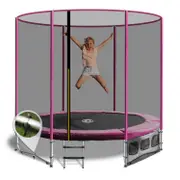 OZ Trampolines Summit Round 6 Ft. Above Ground Trampoline - Pink