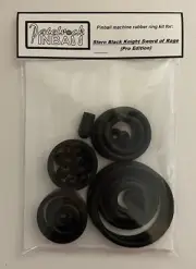 Stern Black Knight Sword of Rage Pro Pinball Rubber Ring Kit *Customize Your Kit