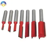 Straight Router Bits Slotting Milling Cutter Router Bits 1/4 Inch Shank