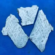176.9gm/3PCS all in photo PURE Aletai iron meteorite slab LX008