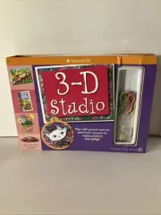 american girl 3 D Studio Punch Out Art And Foam Project Squares