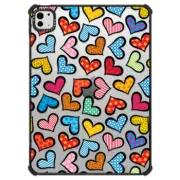 iPad Pro 11-inch (M4) iPad Impact Case HEARTS BY ROMERO BRITTO
