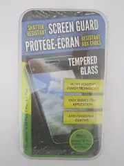 Screen Guard Shatter Resistant Fits iPhone 6 Plus, 6S Plus,&7 Plus & 8 Plus New!